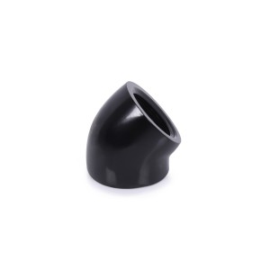 Alphacool Eiszpafen L-Connector 45° G1/4 IT to G1/4 IT - Black (17592)