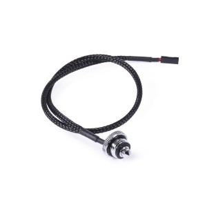 Alphacool Eiszapfen Temperature Sensor Flat Fitting G1/4 - Chrome (17597)