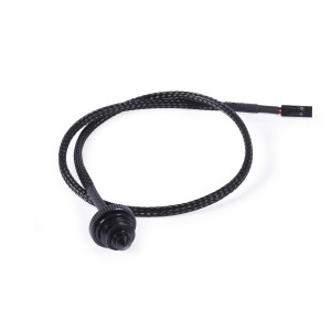Alphacool Eiszapfen Temperature Sensor Flat Fitting G1/4 - Black (17596)