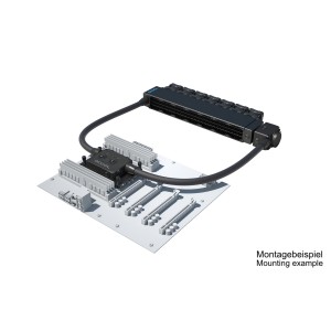 Alphacool ES 1U - 7 x 40 / XPX Pro 1U / Eisstation 40 DC-LT 3600rpm (11811)