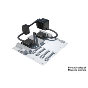 Alphacool ES 2U - 1 x 80 / 2x Eisbaer LT / Eisstation 80 DC-LT 3600rpm (11863)