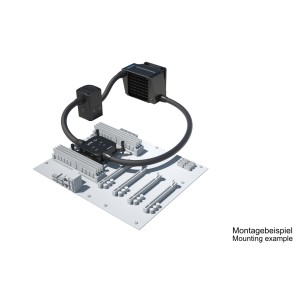 Alphacool ES 2U - 1 x 80 / XPX 1U / Eisstation 80 DC-LT 3600rpm (11813)