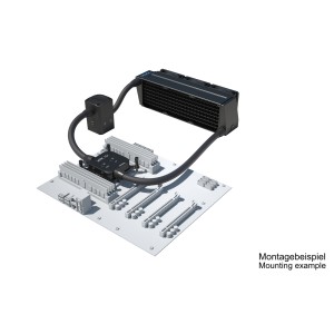 Alphacool ES 2U - 3 x 80 / XPX 1U / Eisstation 80 DC-LT 3600rpm (11817)