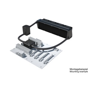 Alphacool ES 2U - 4 x 80 / Eisbaer LT / Eisstation 80 DC-LT 3600rpm (11818)