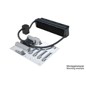Alphacool ES 2U - 4 x 80 / XPX 1U / Eisstation 80 DC-LT 3600rpm (11819)
