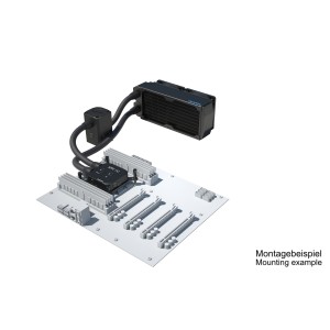 Alphacool ES 3U - 2x 92 / XPX 1U / Eisstation 80 DC-LT 3600rpm (11823)