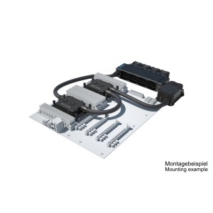 Alphacool ES Pro 1U - 4 x 40 / 2x XPX Pro 1U / Reservoir 1U - DDC310 (11878)