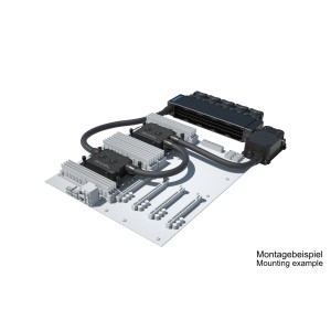 Alphacool ES Pro 1U - 5 x 40 / 2x XPX Pro 1U / Reservoir 1U - DDC310 (11880)