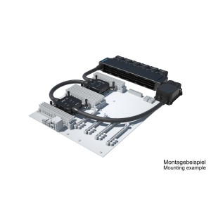 Alphacool ES Pro 1U - 6 x 40 / 2x XPX 1U / Reservoir 1U - DDC310 (11881)