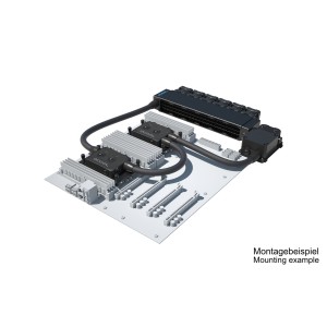 Alphacool ES Pro 1U - 6 x 40 / 2x XPX Pro 1U / Reservoir 1U - DDC310 (11882)