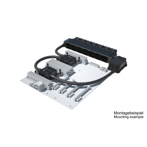 Alphacool ES Pro 1U - 7 x 40 / 2x XPX 1U / Reservoir 1U - DDC310 (11883)