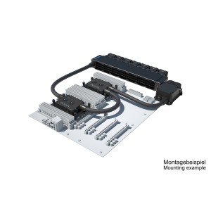 Alphacool ES Pro 1U - 7 x 40 / 2x XPX Pro 1U / Reservoir 1U - DDC310 (11884)