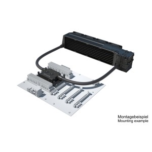 Alphacool ES Pro 2U - 4 x 80 / XPX Pro 1U / Reservoir 2U - DDC310 (11837)