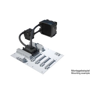 Alphacool ES Pro 3U - 1 x 120 UT / XPX Pro 1U / Reservoir 2U - DDC310 (11839)