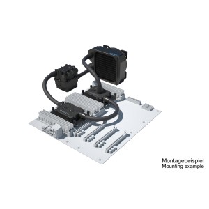 Alphacool ES Pro 3U - 1 x 120 XT / 2x XPX Pro 1U / Reservoir 2U - DDC310 (11891)