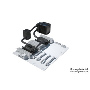 Alphacool ES Pro 3U - 1x 92 / 2x XPX Pro 1U  / Eisstation 80 DC-LT 3600rpm (11892)