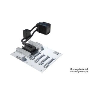 Alphacool ES Pro 3U - 1x 92 / XPX Pro 1U  / Eisstation 80 DC-LT 3600rpm (11841)