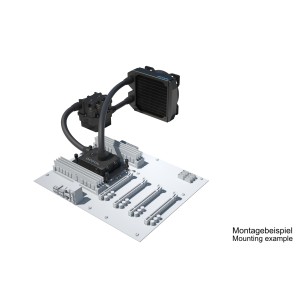 Alphacool ES Pro 4U - 1 x 120 ST / XPX Pro 1U / Reservoir 2U - DDC310 (11849)