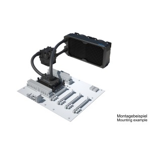 Alphacool ES Pro 4U - 2 x 120 XT / XPX Pro 1U / Reservoir 2U - DDC310 (11854)