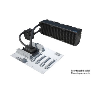 Alphacool ES Pro 4U - 3 x 120 UT / XPX Pro 1U / Reservoir 2U - DDC310 (11856)