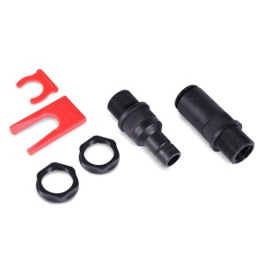 Alphacool ES Quick Release Coupling Set IT/IT - Bulkhead Fitting PushIn Industry (17598)