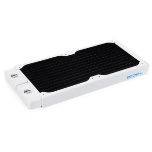 Alphacool NexXxoS ST30 Full Copper 240mm Radiator V.2 - White Special Edition (18648)