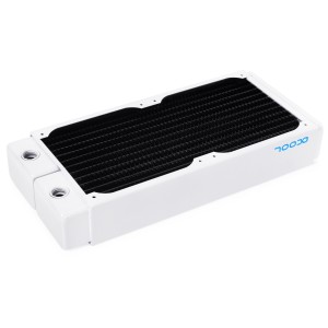 Alphacool NexXxoS XT45 Full Copper 240mm Radiator V.2 - White Special Edition (18647)