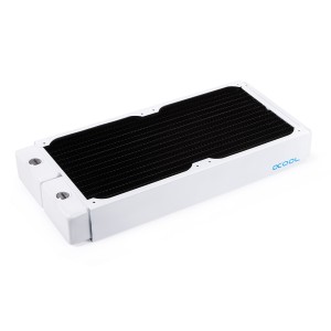 Alphacool NexXxoS XT45 Full Copper 280mm Radiator V.2 - White Special Edition (11929)
