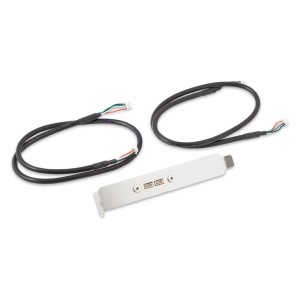 Aquacomputer RGBpx PCI Slot Cover for Two RGBpx Connections (53290)