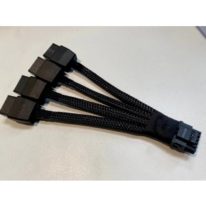 Darkside PCI-e 5.0 12VHPWR 4-way 8-pin Splitter Cable for GPU RTX4090 RTX4080 Series (DS-1198)