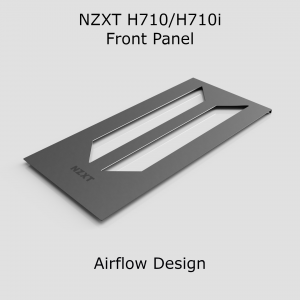 NZXT H710/H710i Front Cover Air Flow Mod