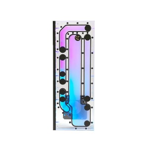 Stealkey Customs Crossflow Distroplate for Lian Li PC-O11D EVO XL D-RGB (SW10032)