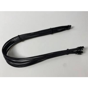 Darkside 60cm PCI-e 5.0 12VHPWR 2-way 8-pin Seasonic Prime & Focus Cable for GPU RTX4090 RTX4080 Series – Black (DS-1205)