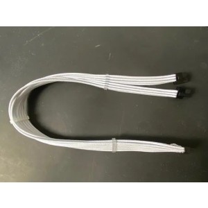 Darkside 60cm PCI-e 5.0 12VHPWR 2-way 8-pin Corsair Cable for GPU RTX4090 RTX4080 Series – White (DS-1209)