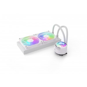 Valkyrie Jarn 240mm ARGB All-in-One CPU Cooler - White (VK-AIOJR240W)