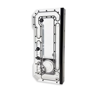 Stealkey Customs Crossflow II D-RGB Distroplate for Lian Li PC-O11 EVO RGB (SW10156)