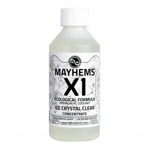 Mayhems - PC Coolant - X1 Concentrate - Eco Friendly Series | 250 ml - Ice Crystal Clear (MX1C250MLCL)