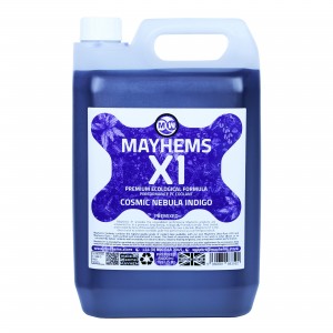 Mayhems - PC Coolant - X1 Premix - Eco Friendly Series - UV Fluorescent | 5 Liter - Cosmic Nebula Indigo (MX1P5LIN)