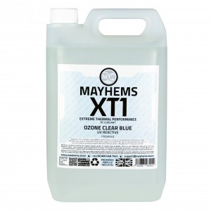 Mayhems - PC Coolant - XT1 Premix - Thermal Performance Series - UV Fluorescent | 5 Liter - Ozone Clear Blue (MXTP5LCB)