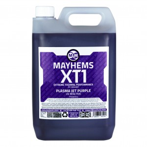 Mayhems - PC Coolant - XT1 Premix - Thermal Performance Series - UV Fluorescent | 5 Liter - Plasma Jet Purple (MXTP5LPU)
