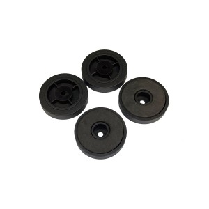 Phobya Case Feet M4x10 - 4 pcs. Black (1022280)