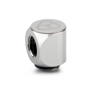 Thermal Grizzly DeltaMate Rotary Fitting - 90° - Gloss Nickel (TG-DM-FIT-0303)