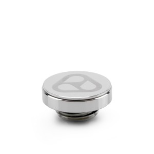 Thermal Grizzly DeltaMate G1/4" Plug Fitting - Gloss Nickel (TG-DM-FIT-0309)