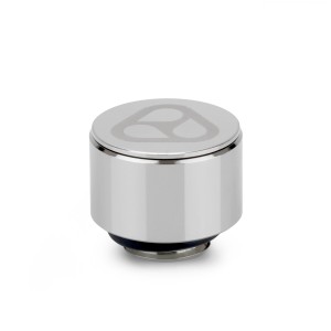 Thermal Grizzly DeltaMate G1/4" Drain Valve Fitting - Gloss Nickel (TG-DM-FIT-0312)