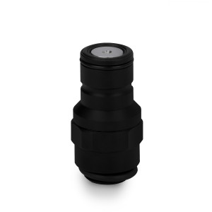 Thermal Grizzly DeltaMate Quick Disconnect Fitting | Male Coupling - Male Thread - Black (TG-DM-QDC-0010)