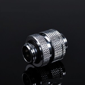 Barrow G1/4" 16-22mm Adjustable SLI / Crossfire Connector - Silver - BULK