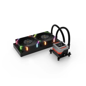 Valkyrie Syn 240mm ARGB LCD All-in-One CPU Cooler - Black (VK-AIOSY240B)