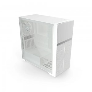 Valkyrie VK02 Lite Mid-Tower ATX Computer Case - White (VK-CASE02LITEW)