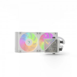 Valkyrie V240 Lite ARGB All-in-One CPU Liquid Cooler - White (VK-AIOVL240W)