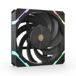 Valkyrie X12 120mm Reverse ARGB Fan - Black (VK-FANX12RB)